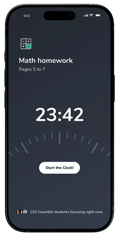 Focus Timer feature on phone